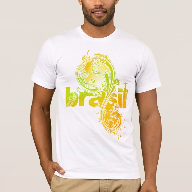 T-shirt Le BRÉSIL - le Brésil (Devant)