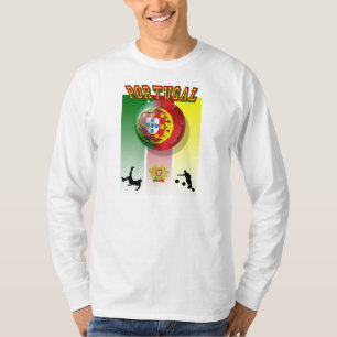 T-shirt Le Brésil Portugal 2014 Brésil Copo font Mundo