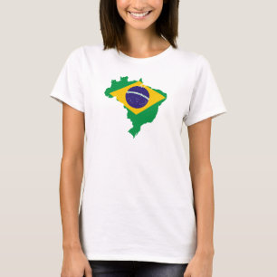 T-shirt Le Brésil pour les dames 2