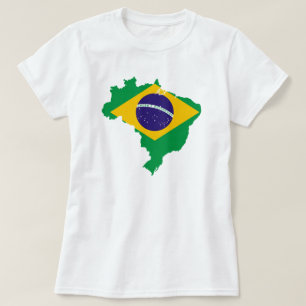 T-shirt Le Brésil pour les dames 3