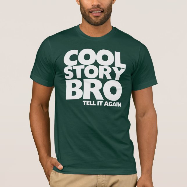 T-shirt Le bro frais d'histoire l'indiquent encore (Devant)