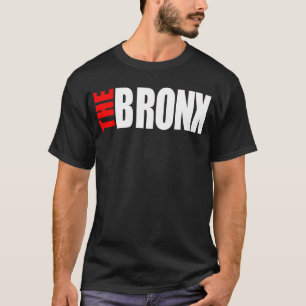T-shirt Le BRONX_LOGO_png white&red