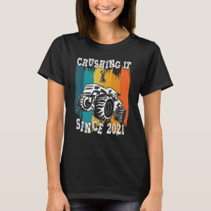 T-shirt Le broyer depuis 2021 1er Anniversaire Monster Tru