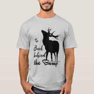 T-shirt le Buck derrière thé bump - oh deer im grossesse 
