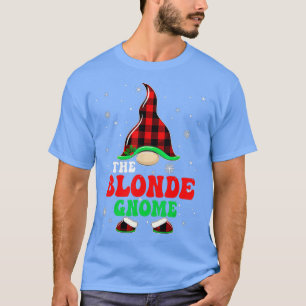 T-shirt Le Buffle De Famille Correspondant Plaid Gnome Chr