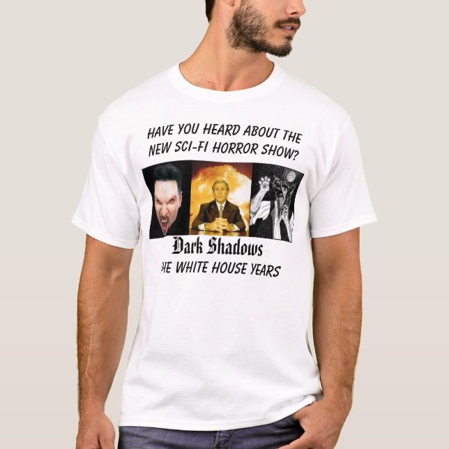 T-shirt le buisson, loup-garou, vampire, vous ont il… (Devant)