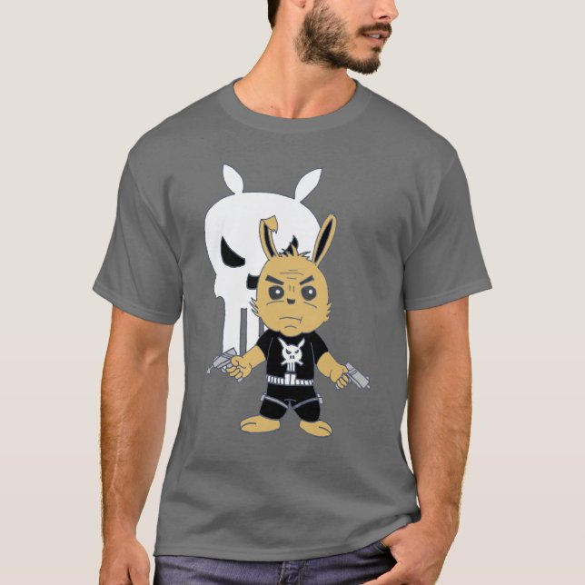 T-shirt Le Bunnisher  (Devant)