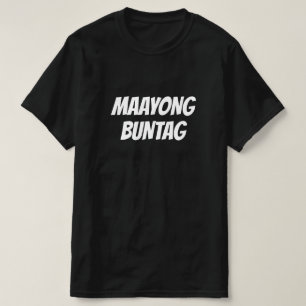 T-shirt Le buntag Maayong, bonjour en français