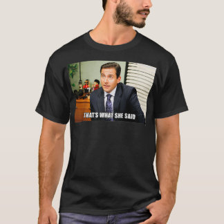 T-shirt Le bureau Michael Meme C'est ce qu'elle a dit