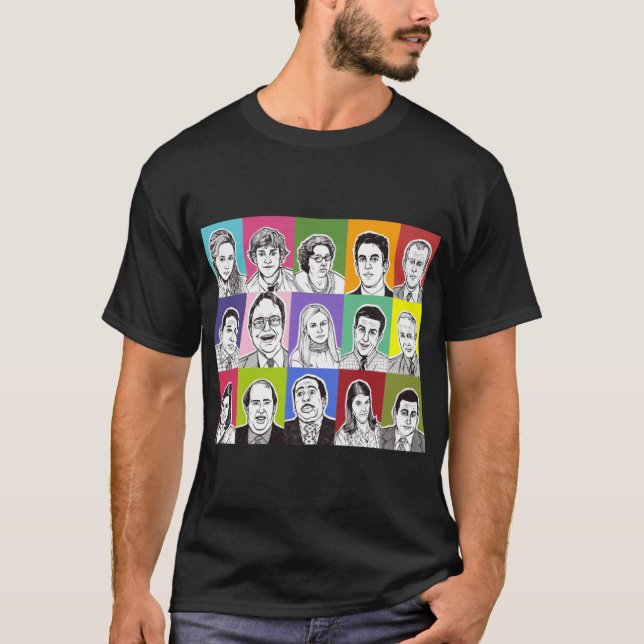 T-shirt Le Bureau rétro (Devant)