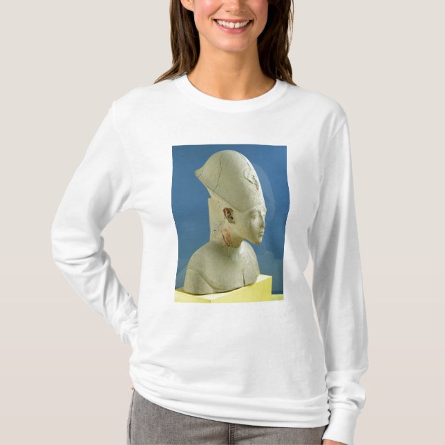 T-shirt Le buste d'Amenophis IV de indiquent EL-Amarna (Devant)