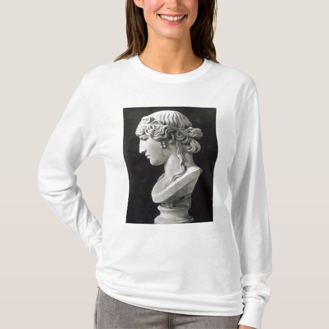T-shirt Le buste d'Antinous a appelé 'Antinous Mondragone (Devant)