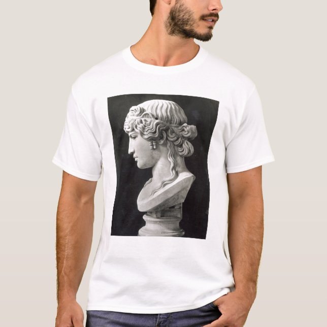T-shirt Le buste d'Antinous a appelé 'Antinous Mondragone (Devant)