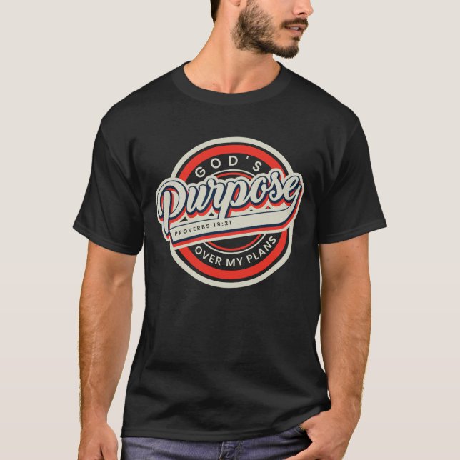 T-shirt le but de Dieu (Devant)