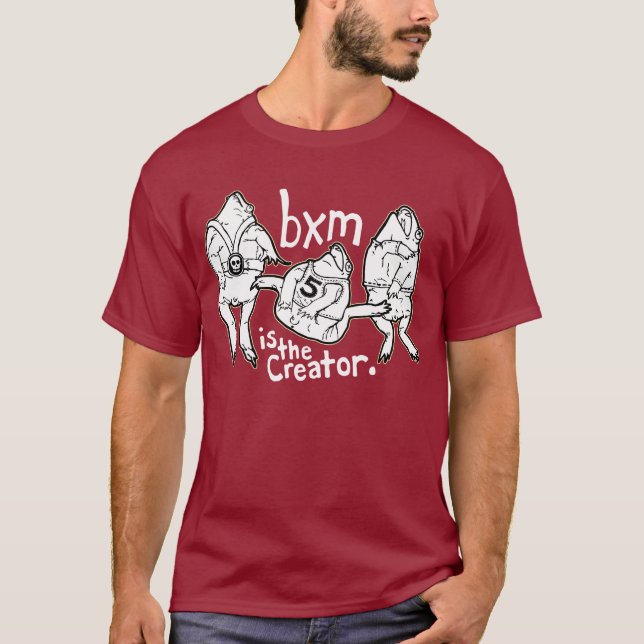 T-shirt le bxm est le créateur (Devant)