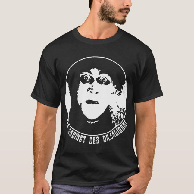 T-shirt Le Cabinet Du Docteur Caligari 1920 L'Horreur Sile (Devant)