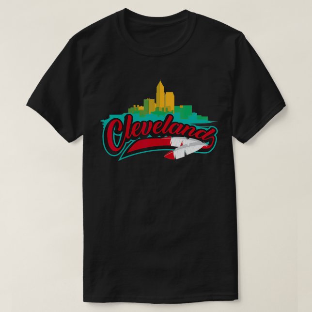 T-shirt Le cadeau de Cleveland Cute Unique Native Ohio (Design devant)