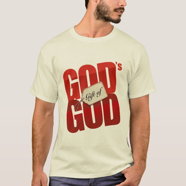 T-shirt Le cadeau de Dieu de Dieu (Devant)