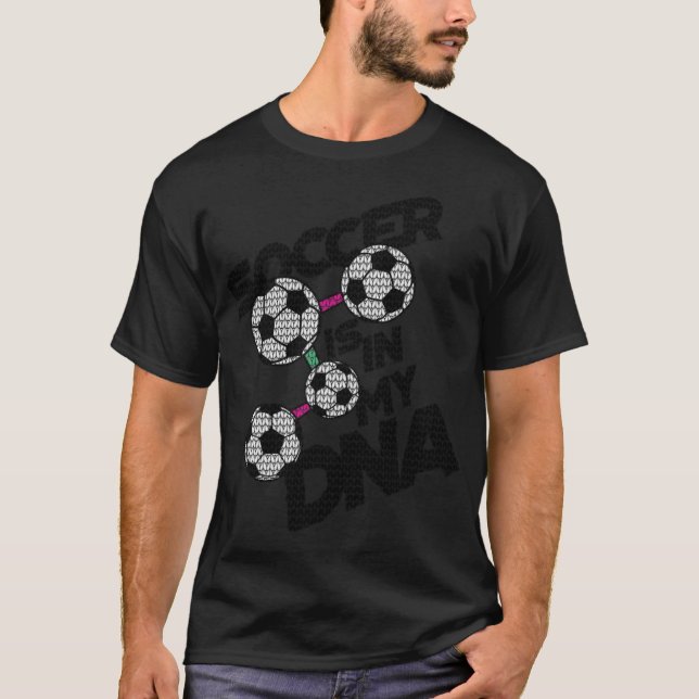 T-shirt Le cadeau de Fan de Football Retro est dans Mon AD (Devant)