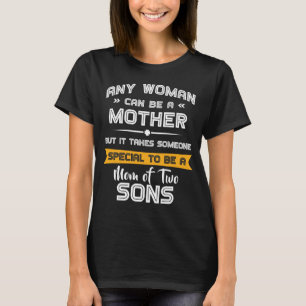 T-shirt Le cadeau de la Fête des mères de Maman of Sons 