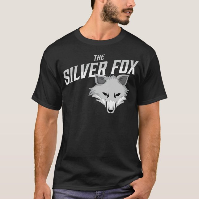T-shirt Le cadeau de vacances Silver Fox (Devant)
