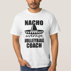 T-shirt Le cadeau de volleyball de Nacho d'entraîneur des