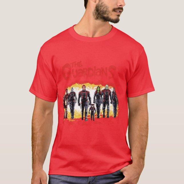 T-shirt Le cadeau des Gardiens aux amis (Devant)