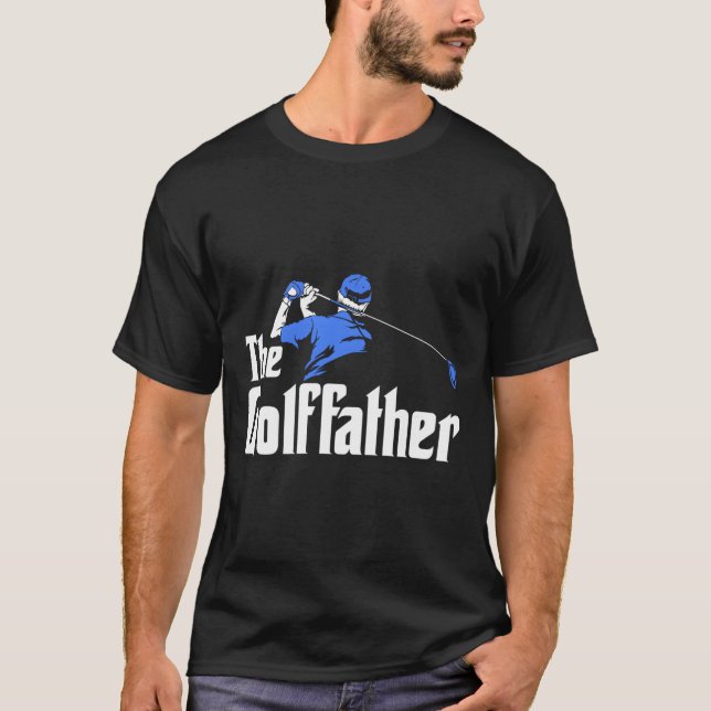 T-shirt Le Cadeau En Cuir Pour Un Joueur De Golf (Devant)