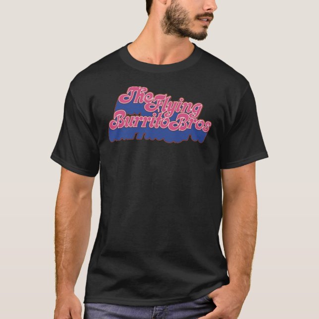 T-shirt Le Cadeau Flying Burrito Bros Pour Hommes Et Femme (Devant)