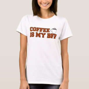 T-shirt Le café est mon BFF