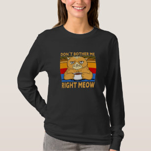 T-shirt Le café est un droit de l'homme ne me dérange pas