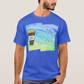 T-shirt Le café est une drogue légale Café amp Pharmacie 2
