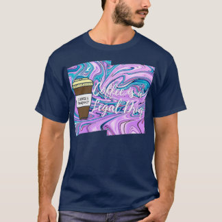 T-shirt Le café est une drogue légale Café amp Pharmacie 4