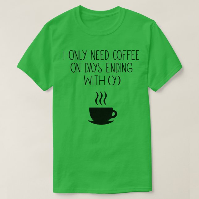 T-SHIRT LE CAFÉ EST VIE CAFÉ TEMPS CAFÉ AMATEURS DE CAFÉ E (Design devant)
