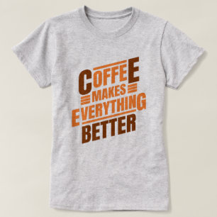 T-shirt Le Café Fait Tout Dire drôle