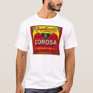 T-shirt Le café LabelLouisville, KY d'Engelhard