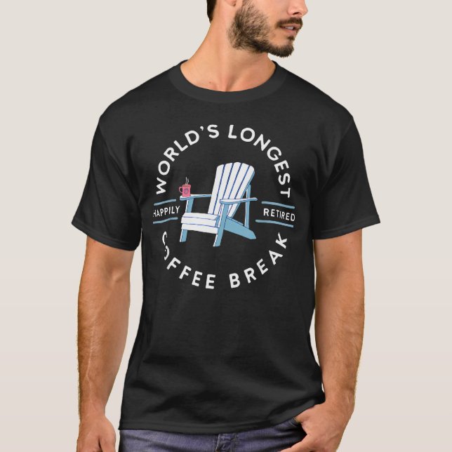 T-shirt Le café le plus long du monde (Devant)