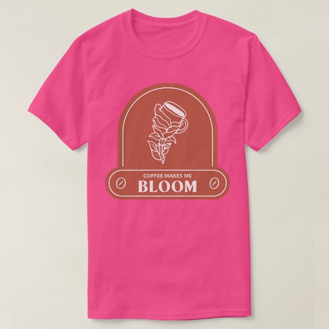 T-shirt Le Café Me Favorise (Design devant)