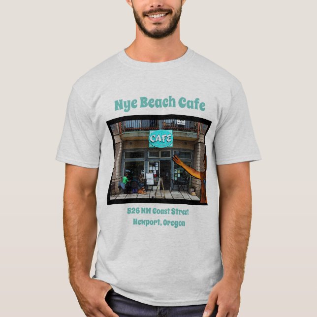 T-shirt Le café Mens Nye Beach Shirt (Devant)