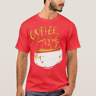 T-shirt Le Café Pour Un Délicieux Café