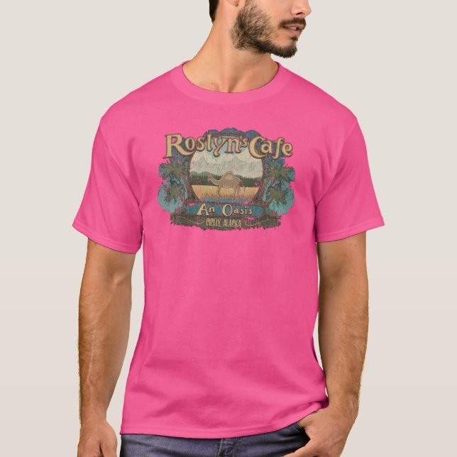 T-shirt Le café Roslyns 1978 (Devant)