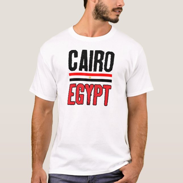 T-shirt Le Caire, Egypte (Devant)