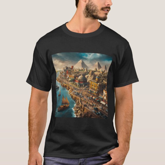 T-shirt Le Caire, Egypte (Devant)