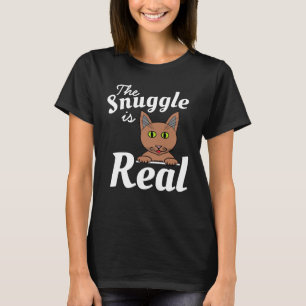 T-shirt Le Câlin est Réel Chat Mignon
