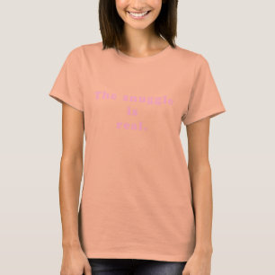 T-shirt Le câlin est vrai