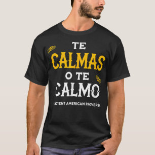 T-shirt Le Calmas O Le Calmo Drôle Conférencier espagnol M