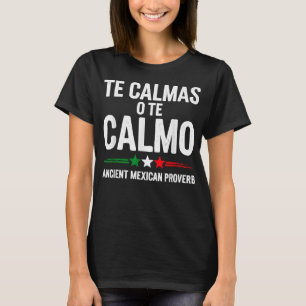 T-shirt Le Calmas O Le Calmo Funny Conférencier espagnol C