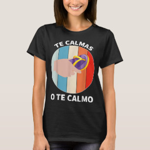 T-shirt Le Calmas O The Calmo Espagnol Cite L'Espagnol Dit