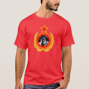 T-shirt Le Camarade Laika Premier Chien Dans L'Espace