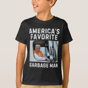 T-shirt Le camion à ordures de l'homme des ordures préféré